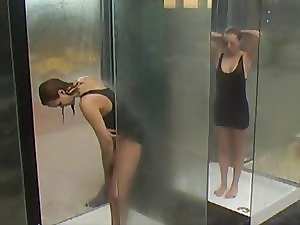 Housewives Caught In Public Shower BVR